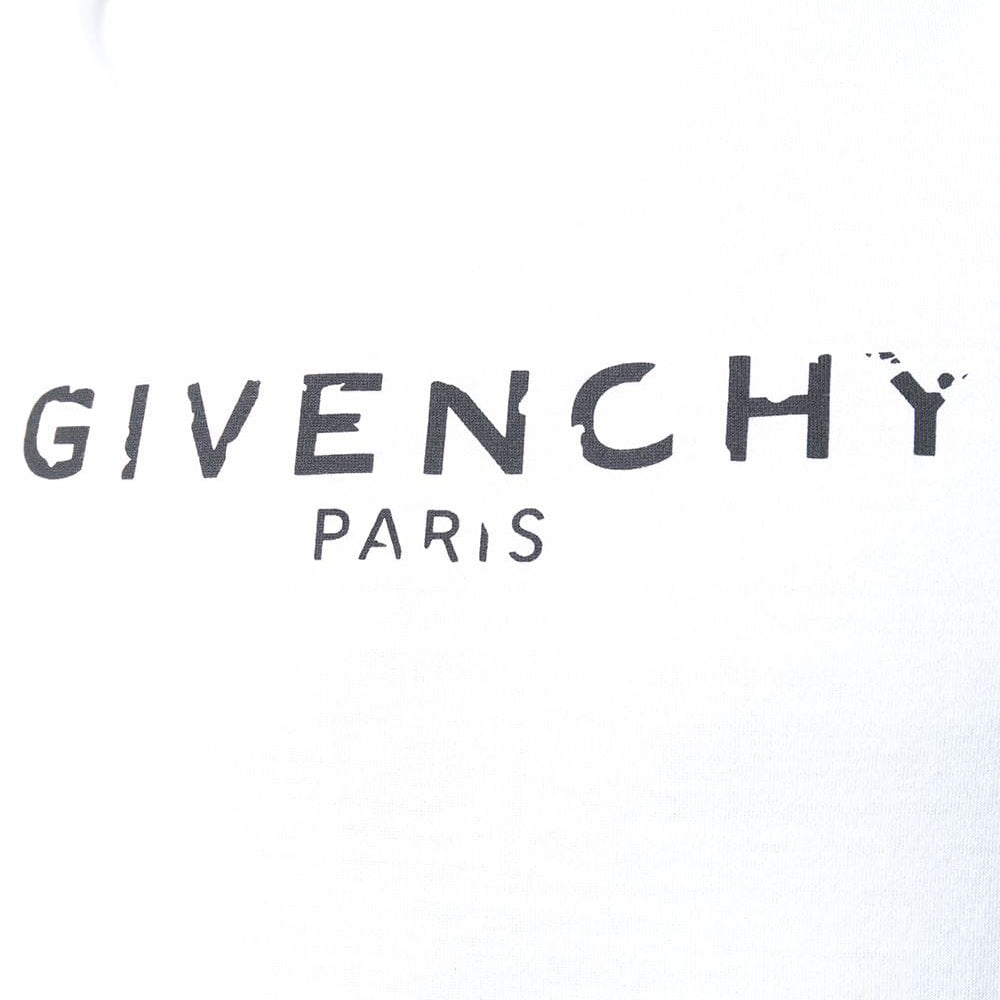Givenchy Broken Logo White T-Shirt