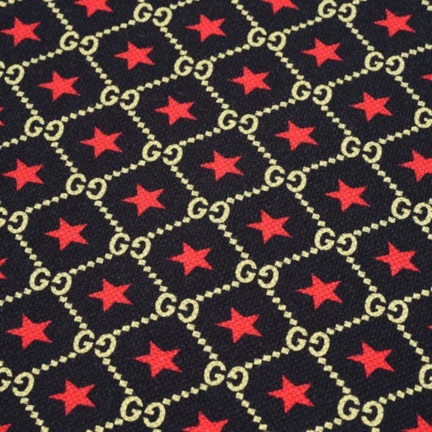 Gucci GG Star Print Polo Shirt