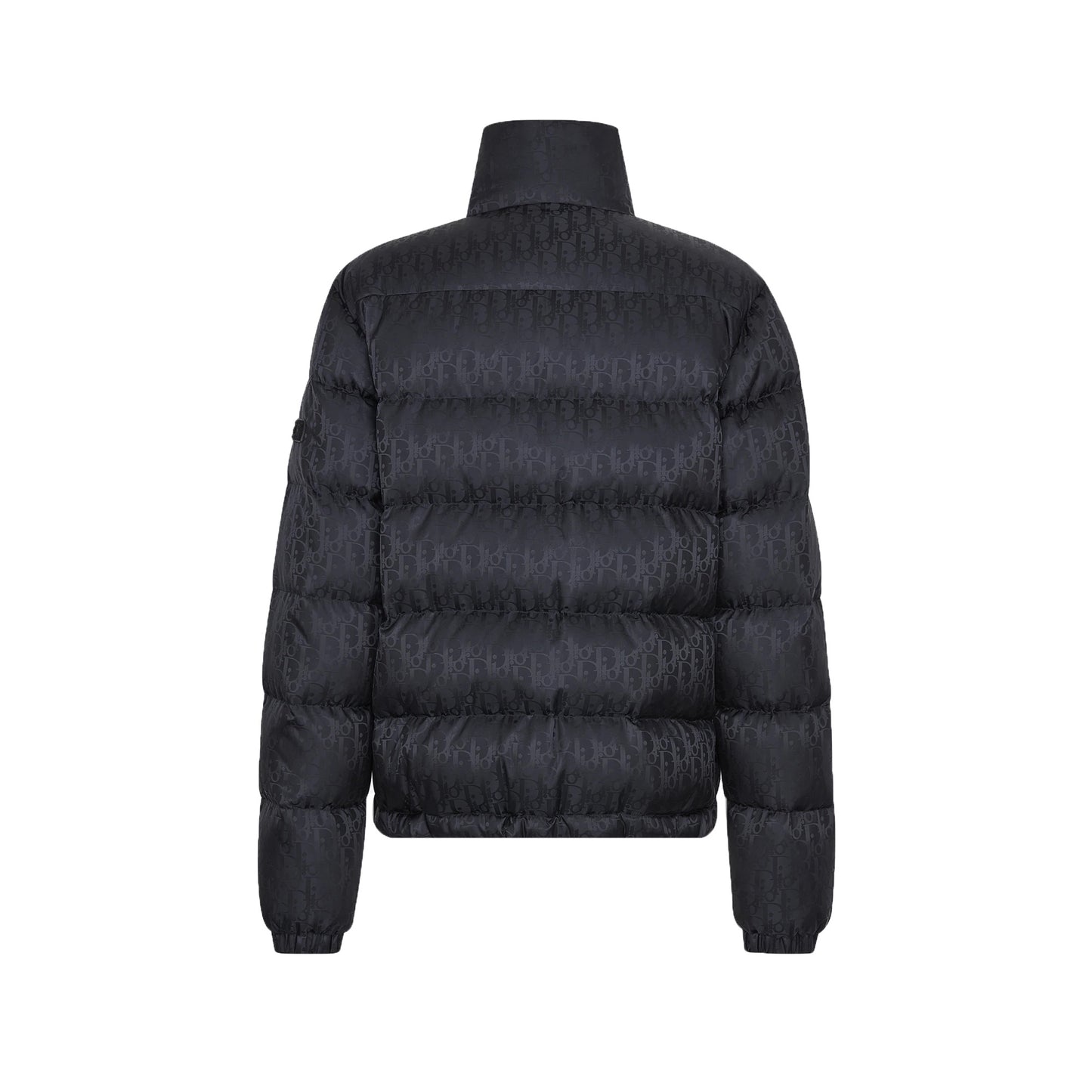 Dior Oblique Down Jacket Black Technical Jacquard