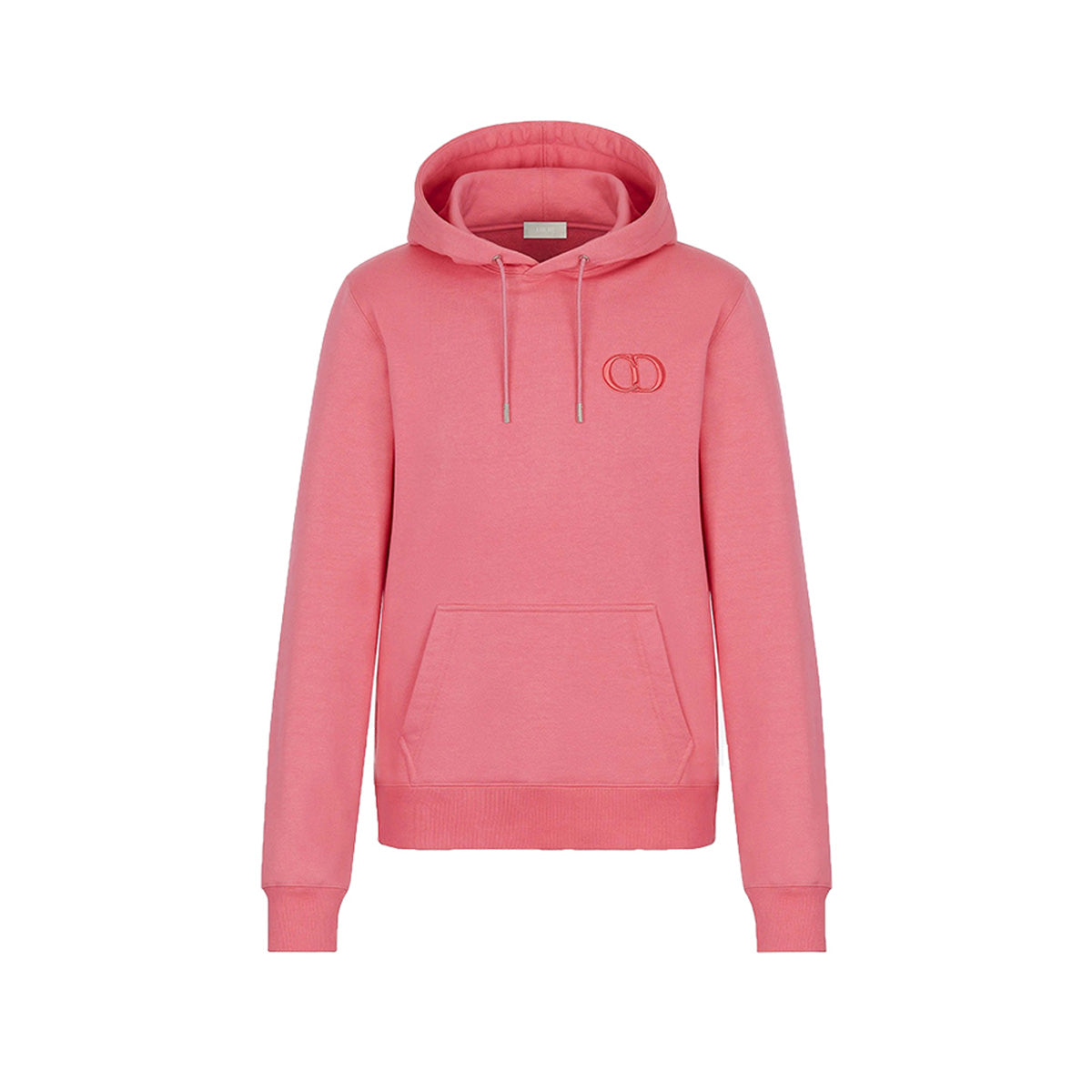 Dior CD Icon Rose Pink Cotton Hoodie