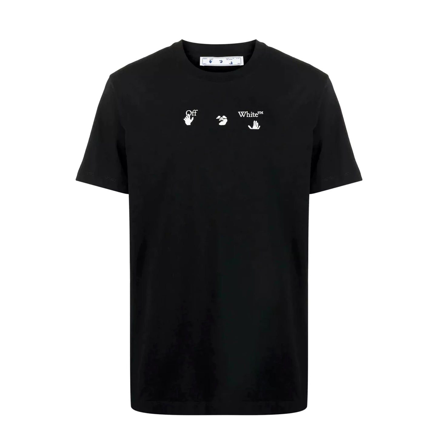 Off White Graffiti Marker Print Black Grey T-Shirt