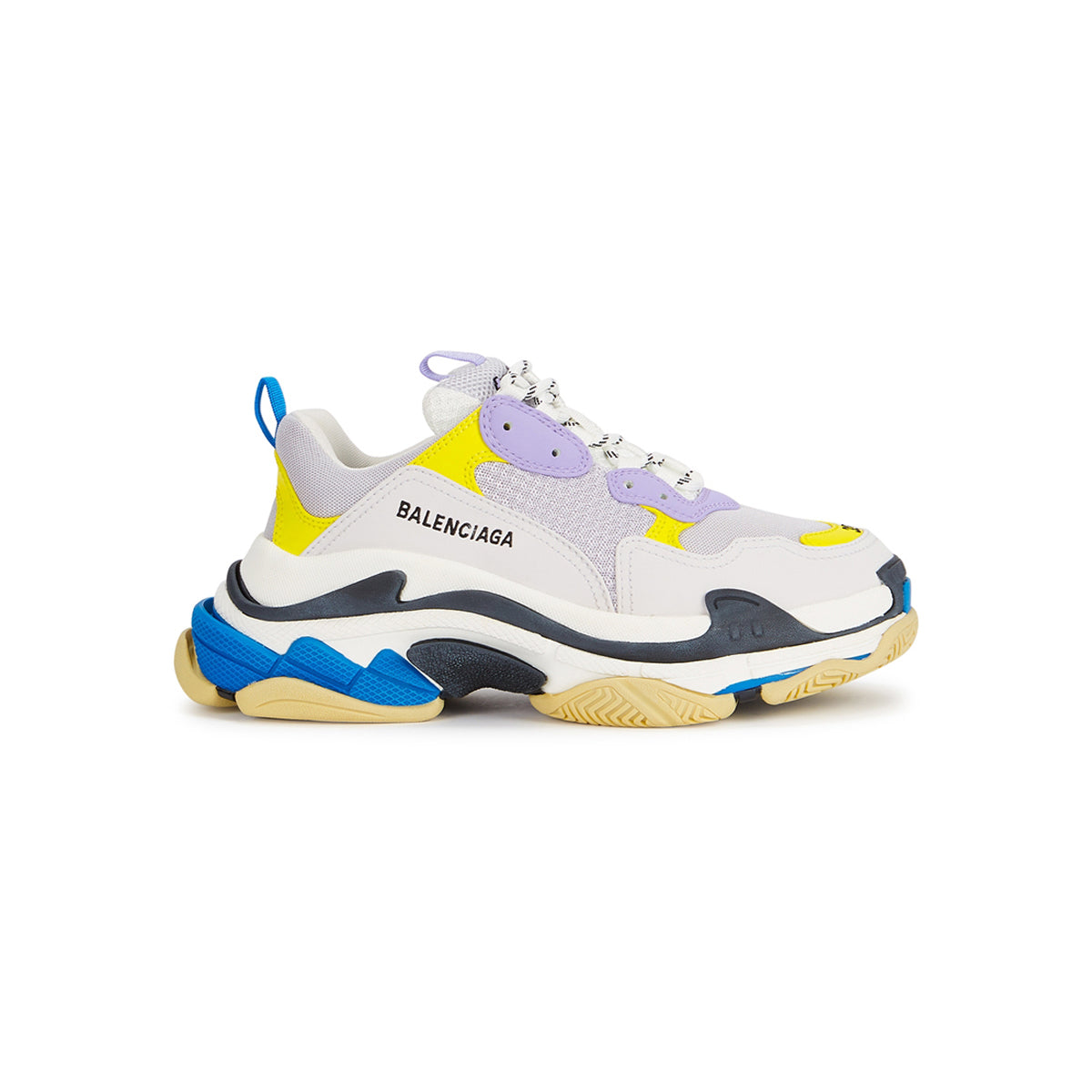 Balenciaga Triple S Sneaker Off-White Mesh