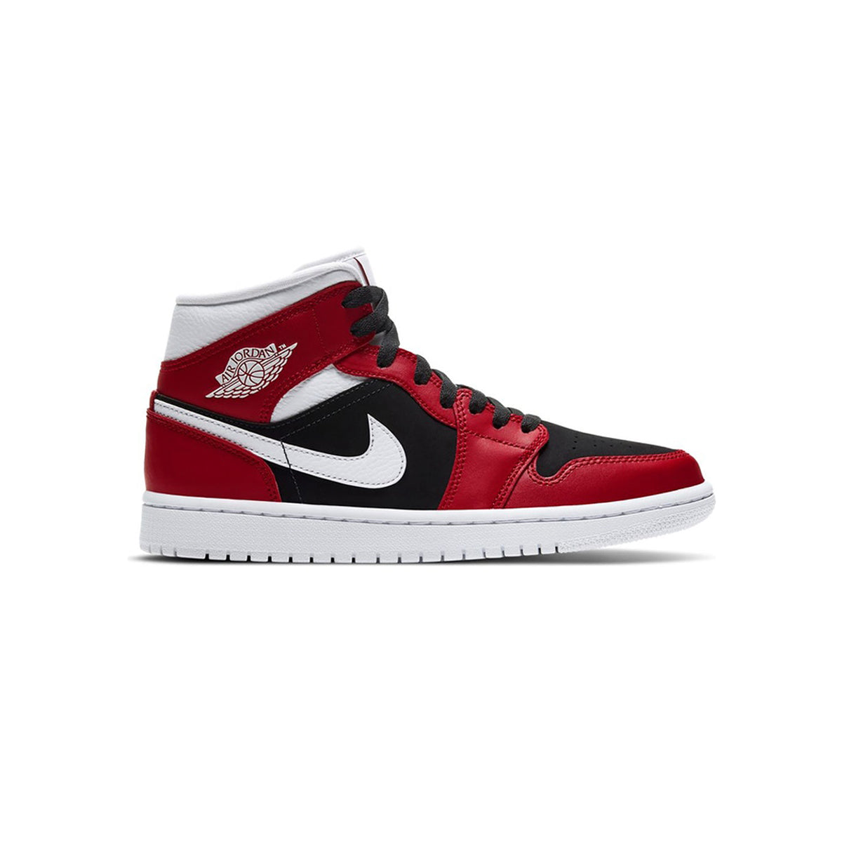 Air Jordan 1 Mid Gym Red Black GS