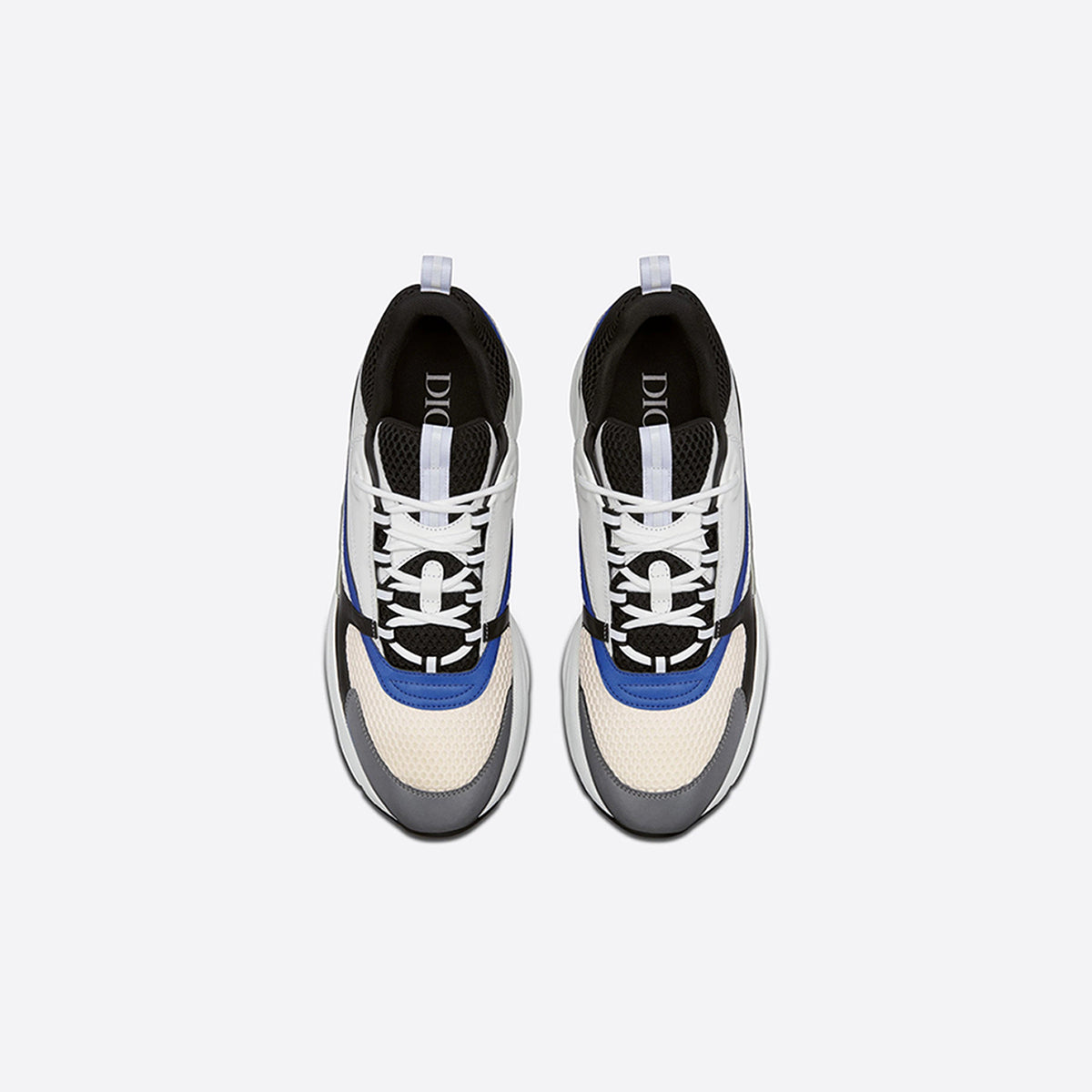 Dior B22 Sneaker White/Black/Blue