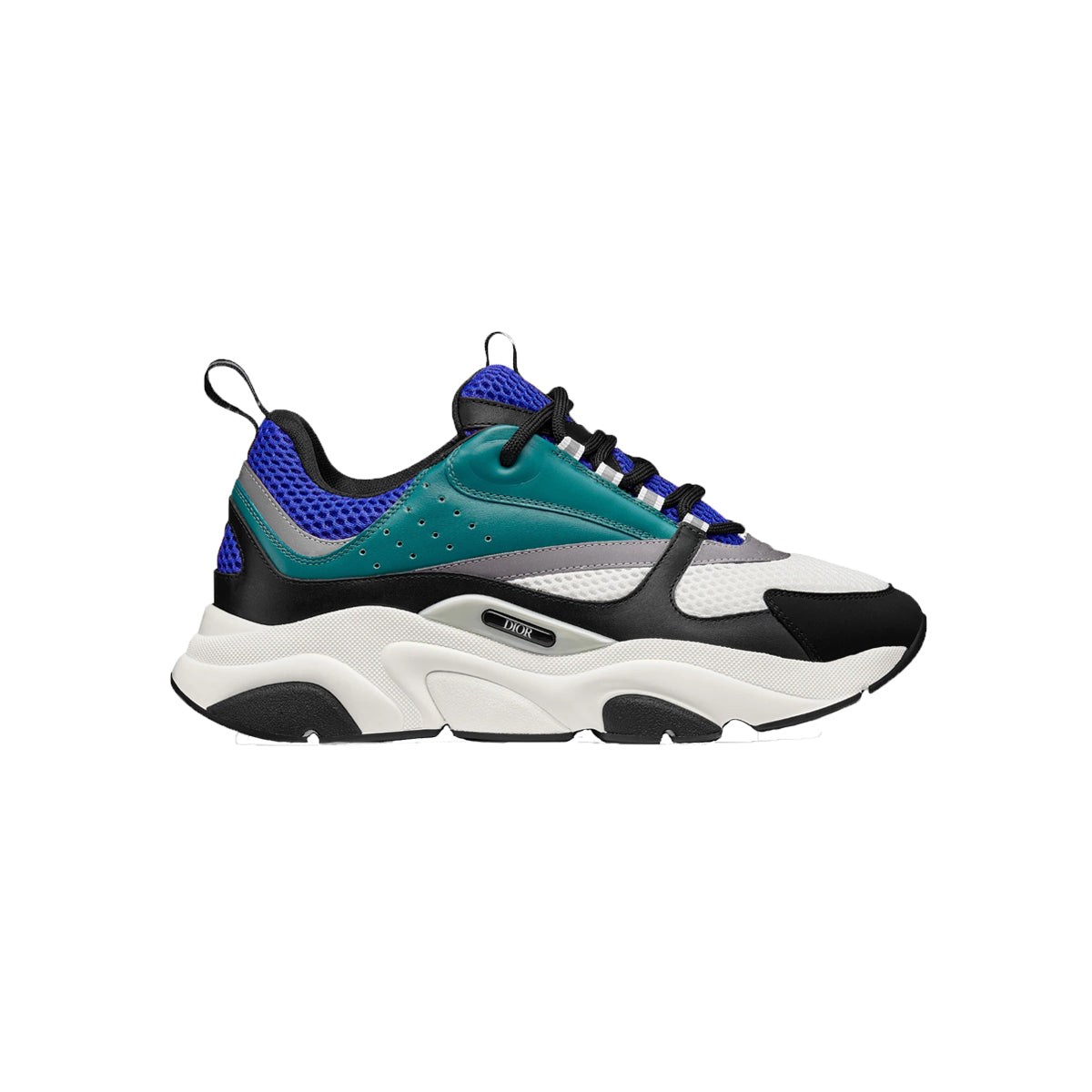 Dior B22 Sneaker White/Deep Green/Blue