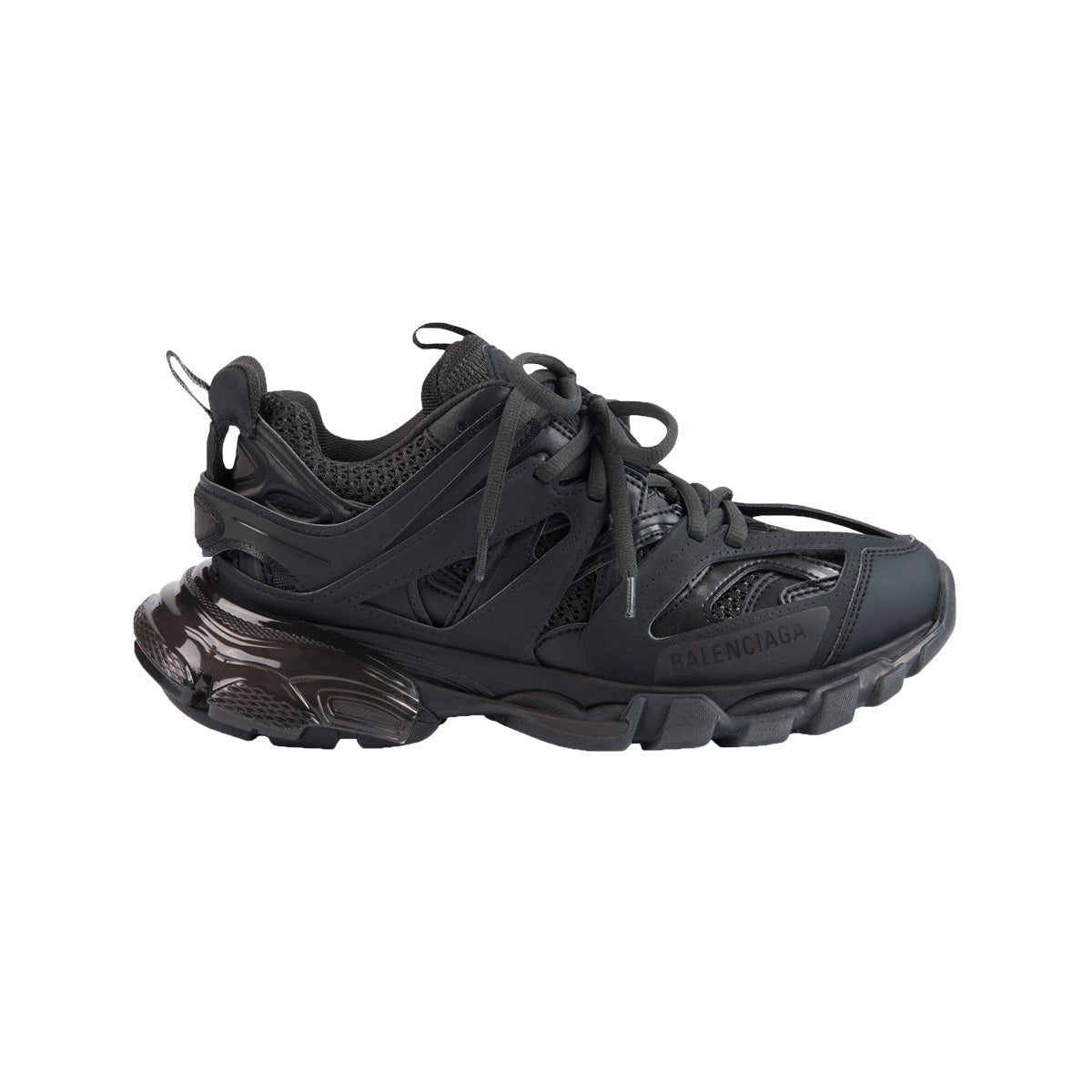 Balenciaga Track Runner Sneaker Triple Black Clear Sole