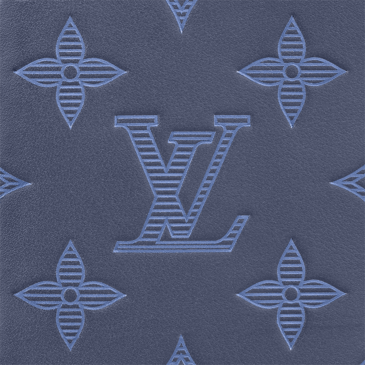 Louis Vuitton Pocket Organiser Navy Shadow Monogram