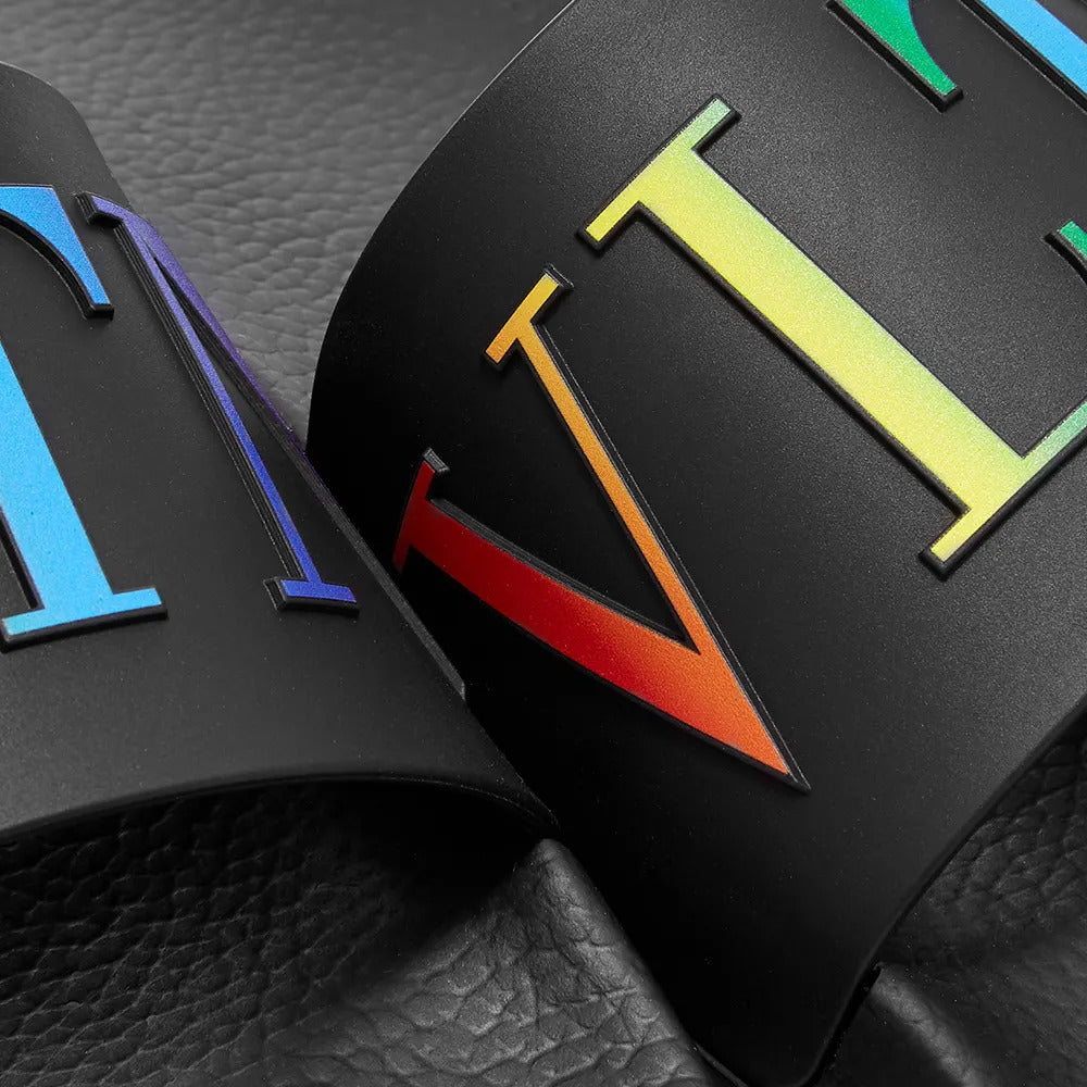 Valentino VLTN Multicolour Pool Slides