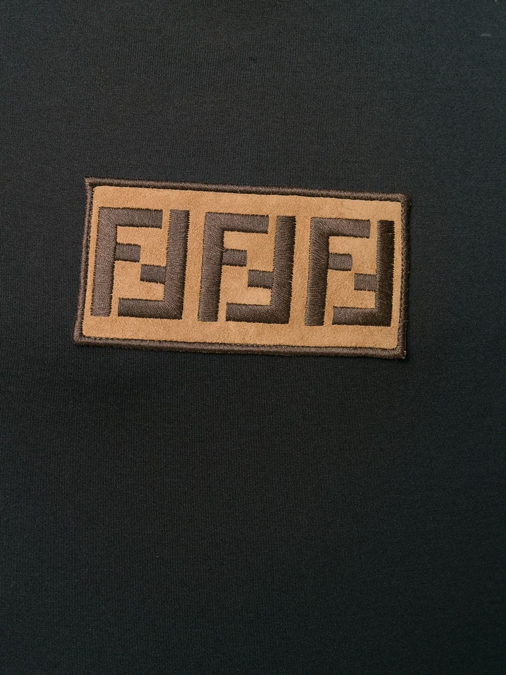 Fendi FF-Logo Slim Fit T-Shirt