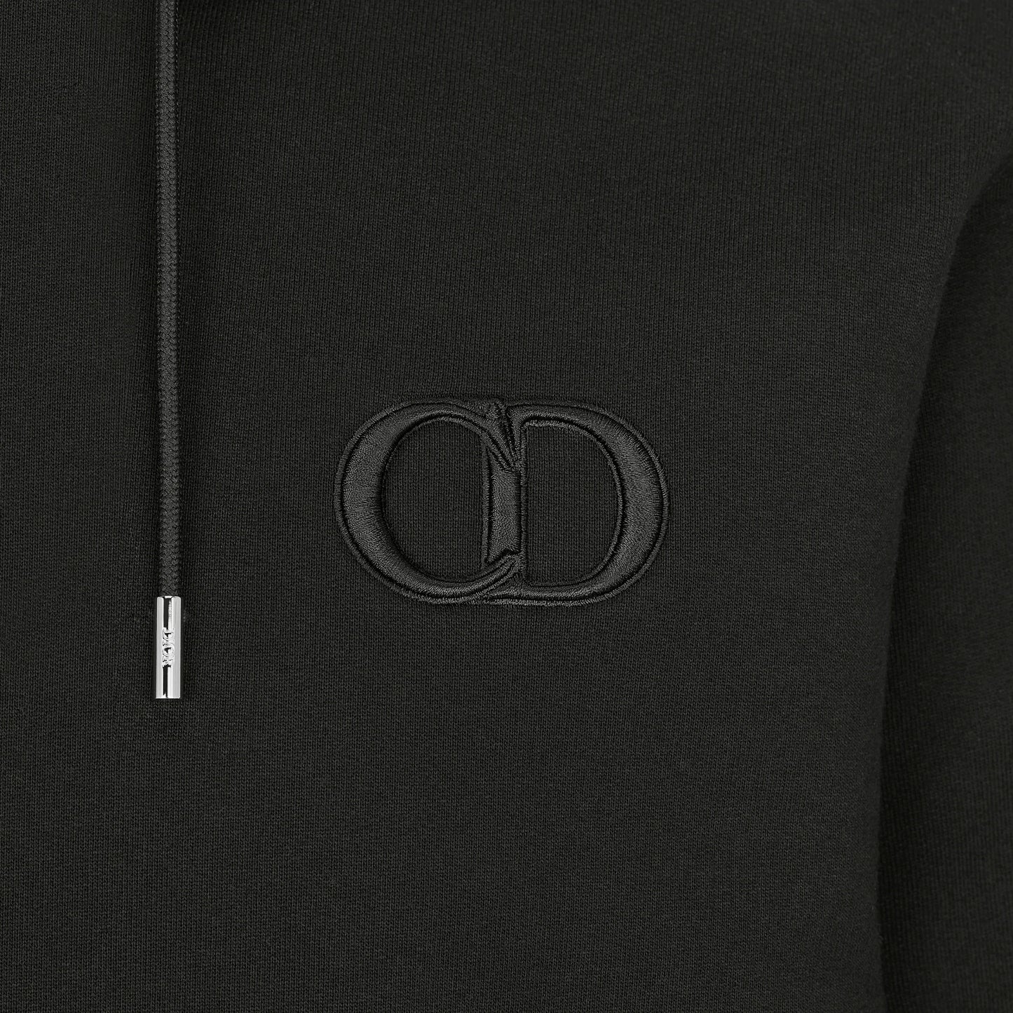 Dior CD Icon Black Cotton Hoodie