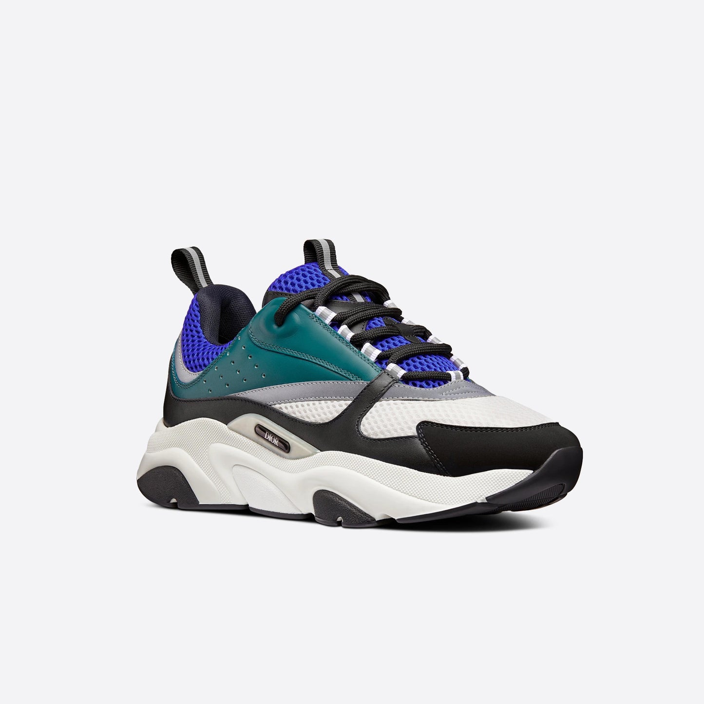 Dior B22 Sneaker White/Deep Green/Blue