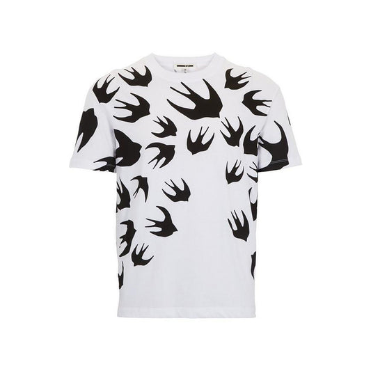 Alexander McQueen Swallows T-Shirt White