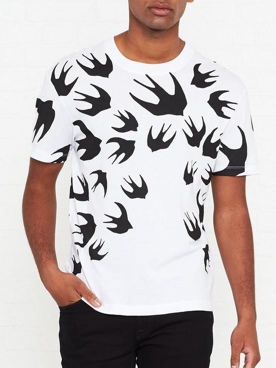 Alexander McQueen Swallows T-Shirt White
