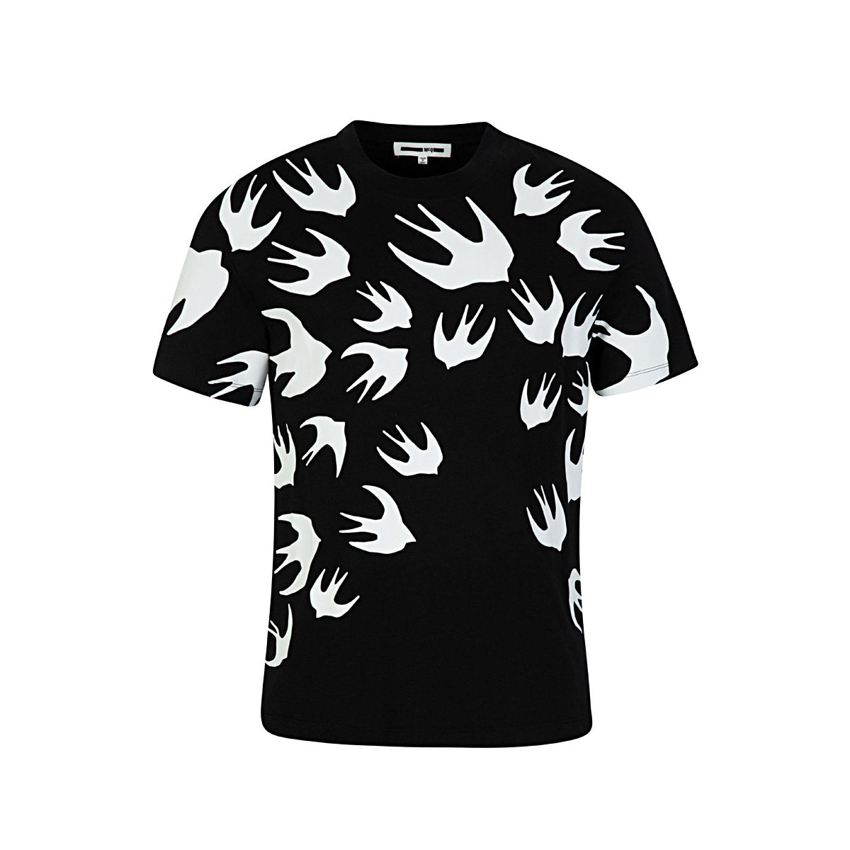 Alexander McQueen Swallows T-Shirt Black
