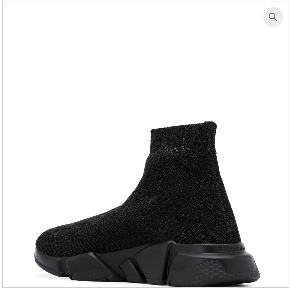 Balenciaga Speed Sock Runner Triple Black