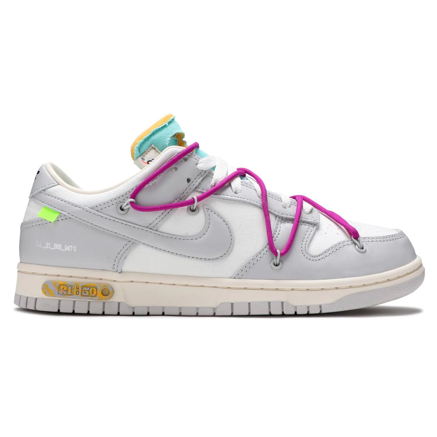 Off-White x Nike Dunk Low 'Lot 21 of 50'