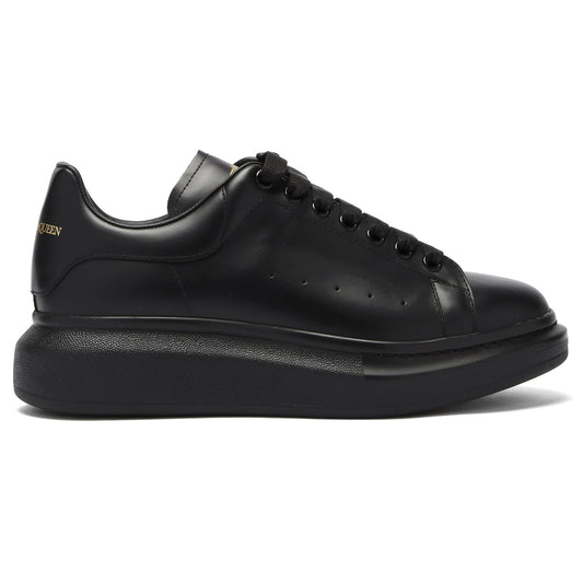 Alexander McQueen Leather Sneaker Triple Black