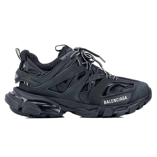 Balenciaga Track Runner Sneaker Distressed Black Clear Sole
