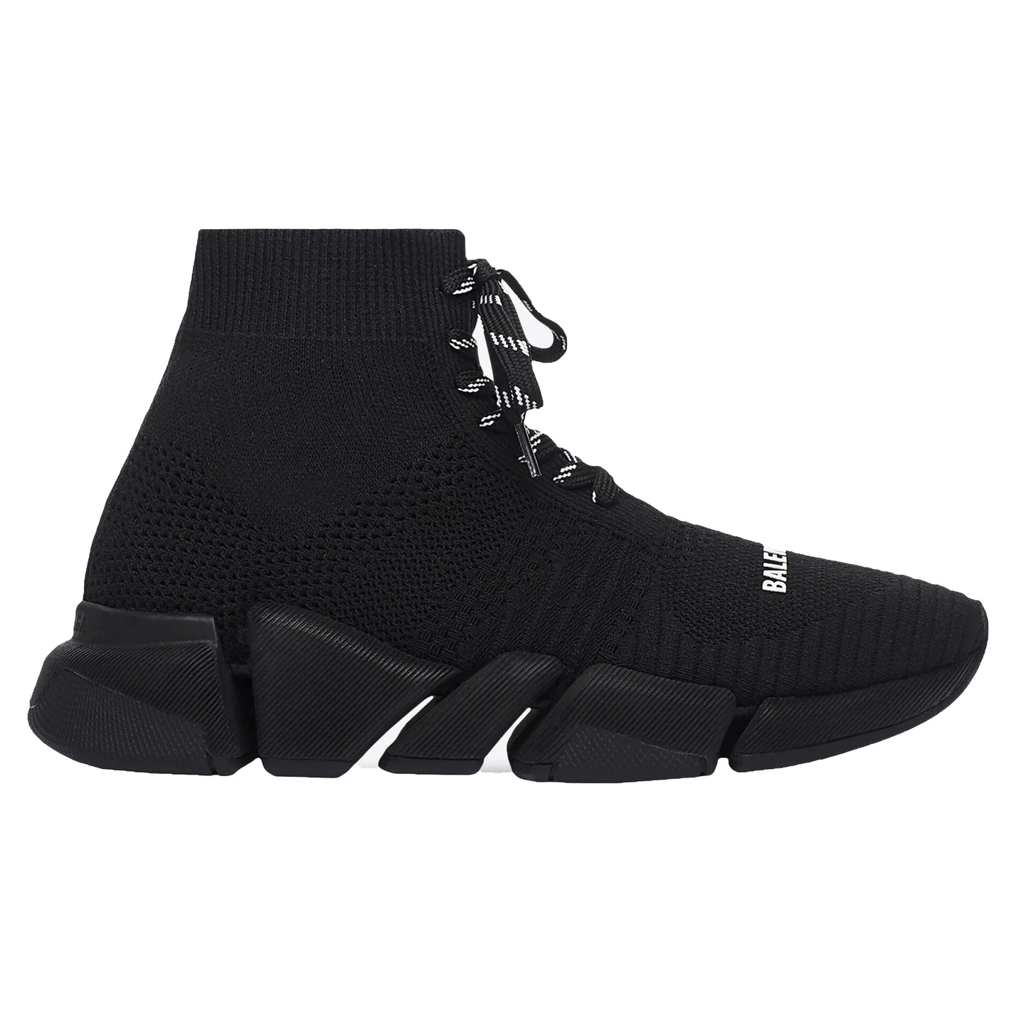 Balenciaga Speed Sock 2.0 Lace Up Black
