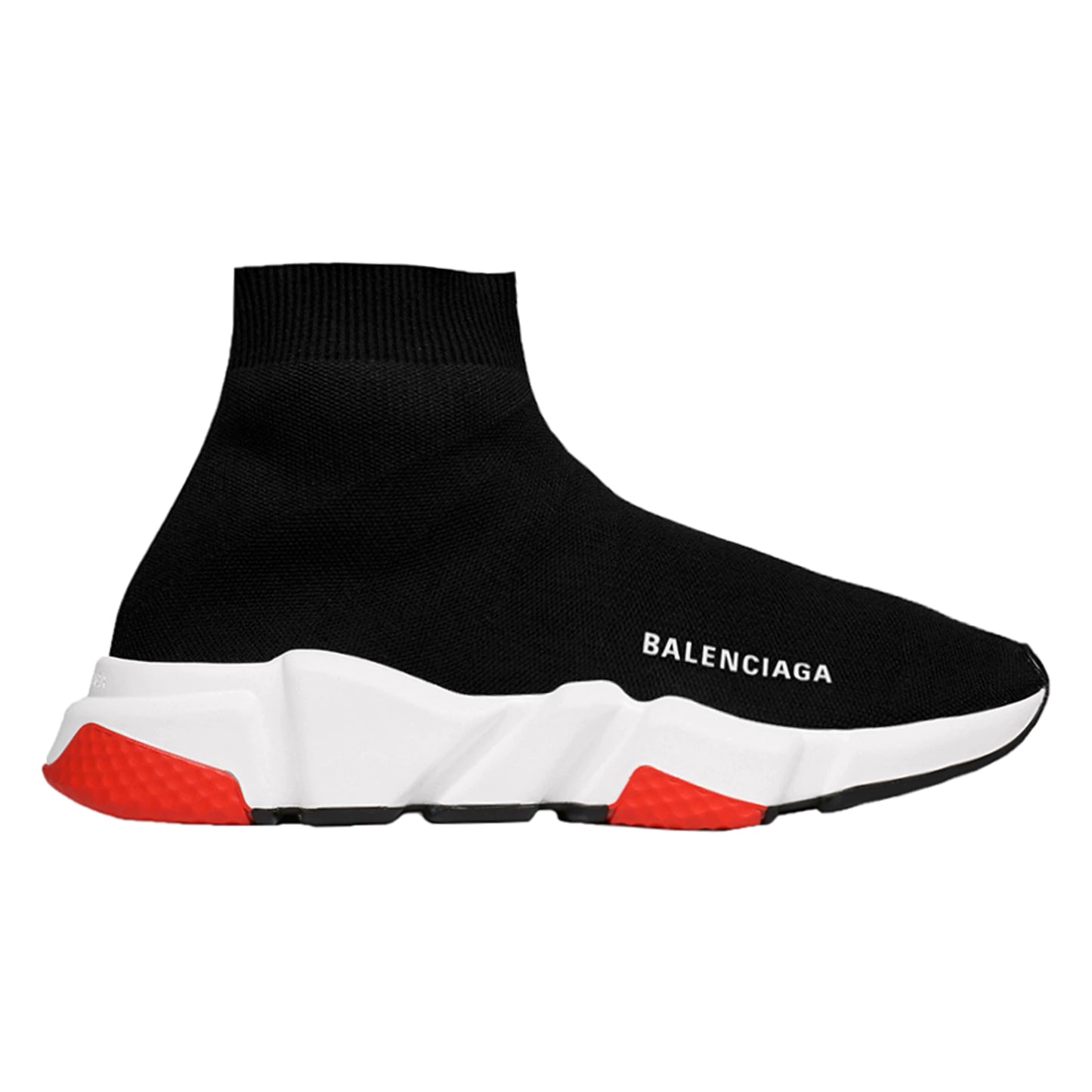 Balenciaga Speed Sock Runner Black/White/Red