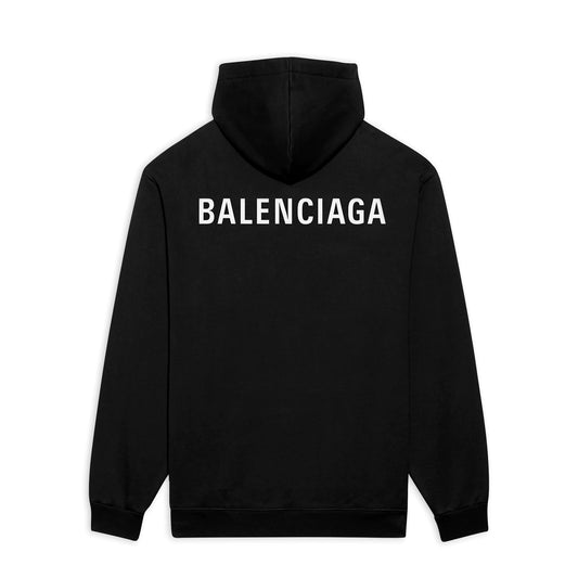 Balenciaga Classic Logo Black Hoodie