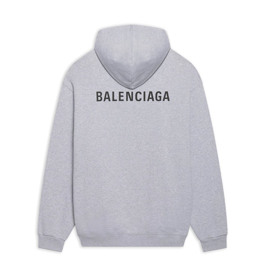 Balenciaga Classic Logo Grey Hoodie