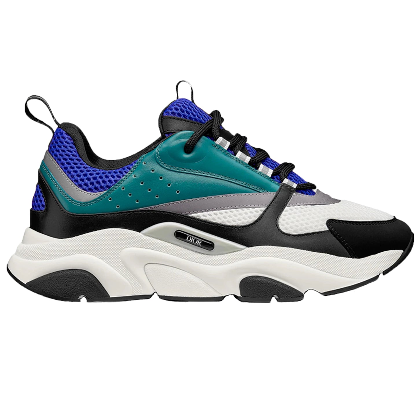 Dior B22 Sneaker White/Deep Green/Blue