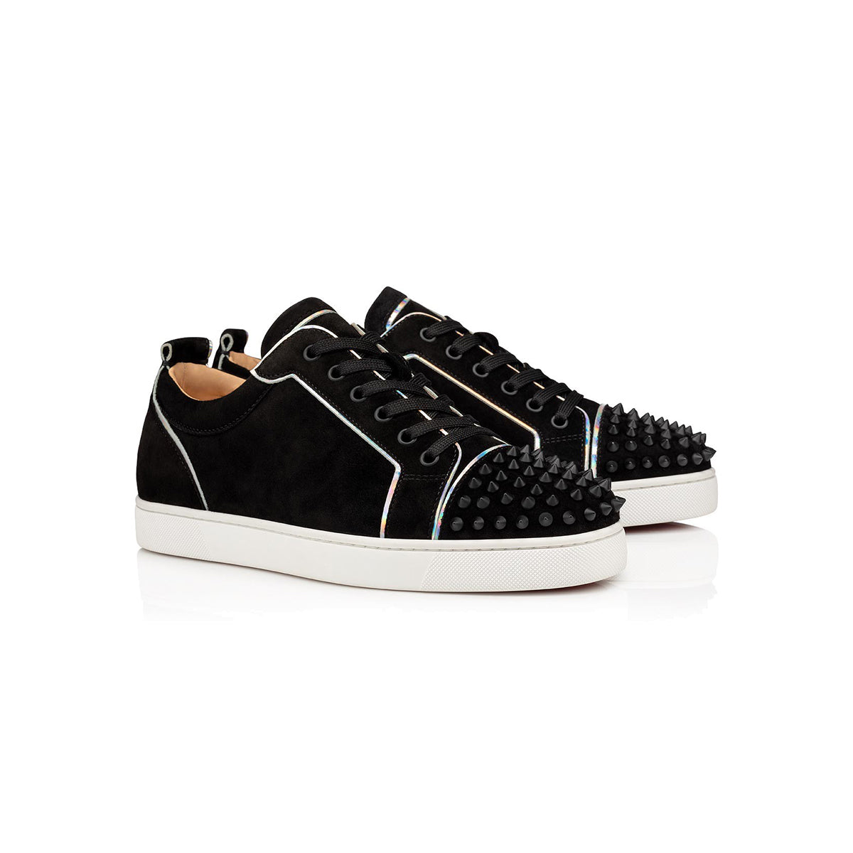 Christian Louboutin Junior Spikes Orlato Black