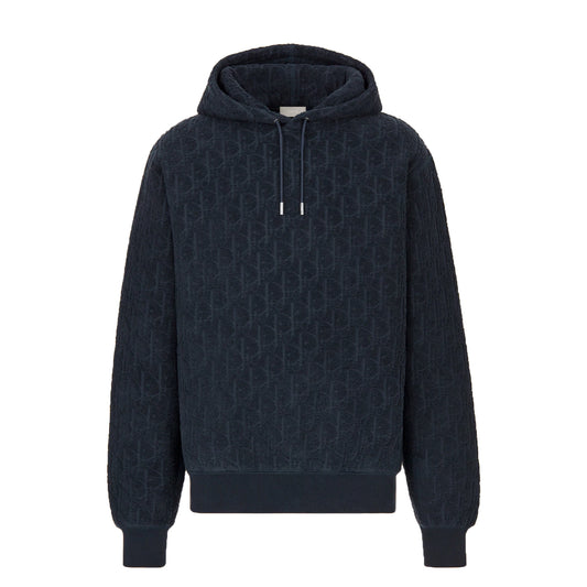 Dior Oblique Towel Navy Hoodie