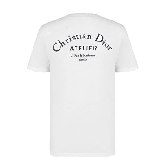 Christian Dior Atelier Cotton T-Shirt White