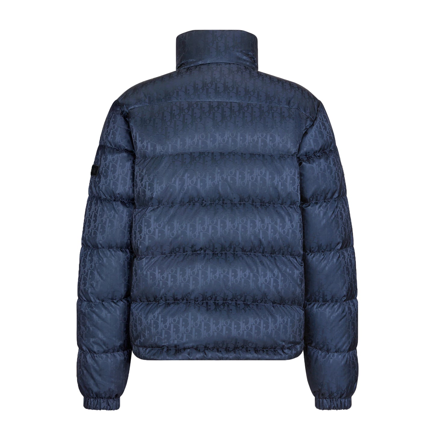 Dior Oblique Down Jacket Navy Technical Jacquard