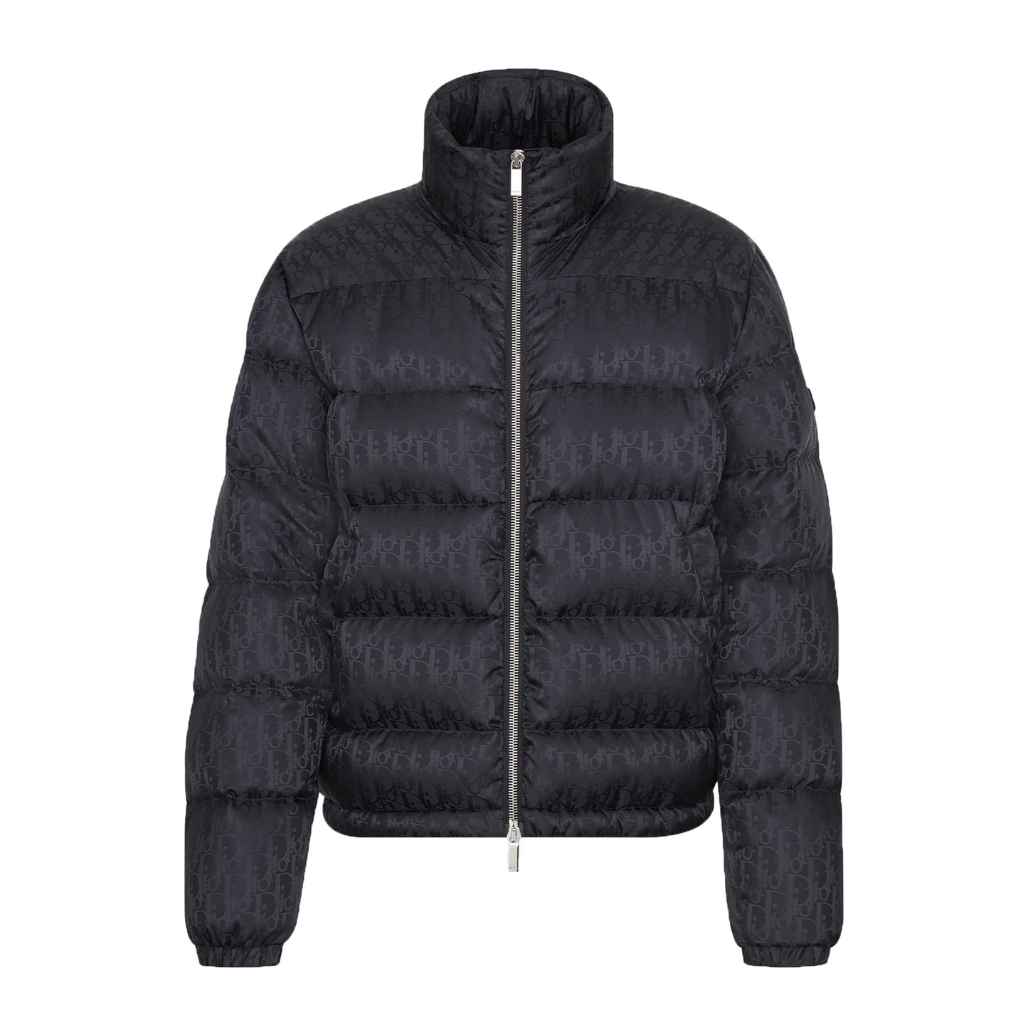 Dior Oblique Down Jacket Black Technical Jacquard