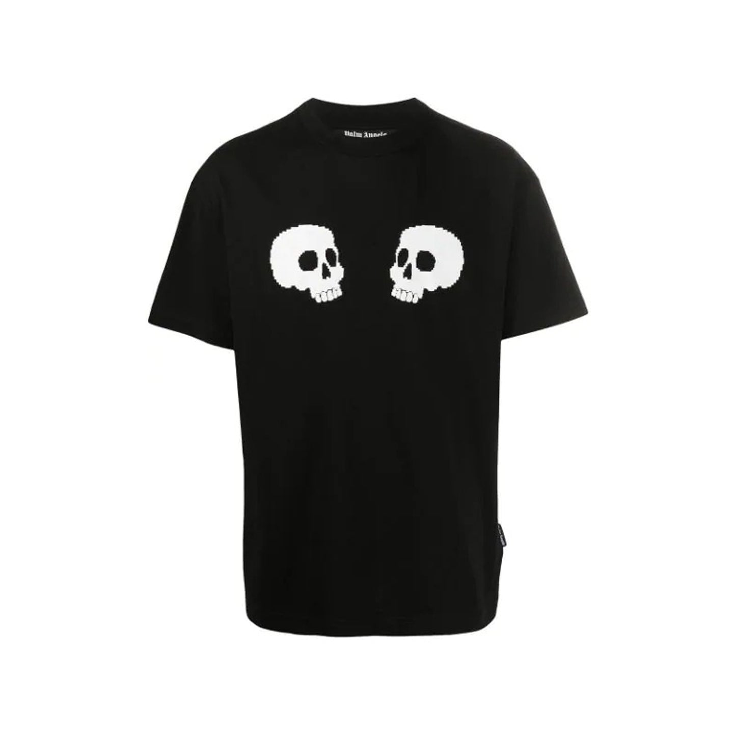 Palm Angels Skull Back Logo Black T-Shirt