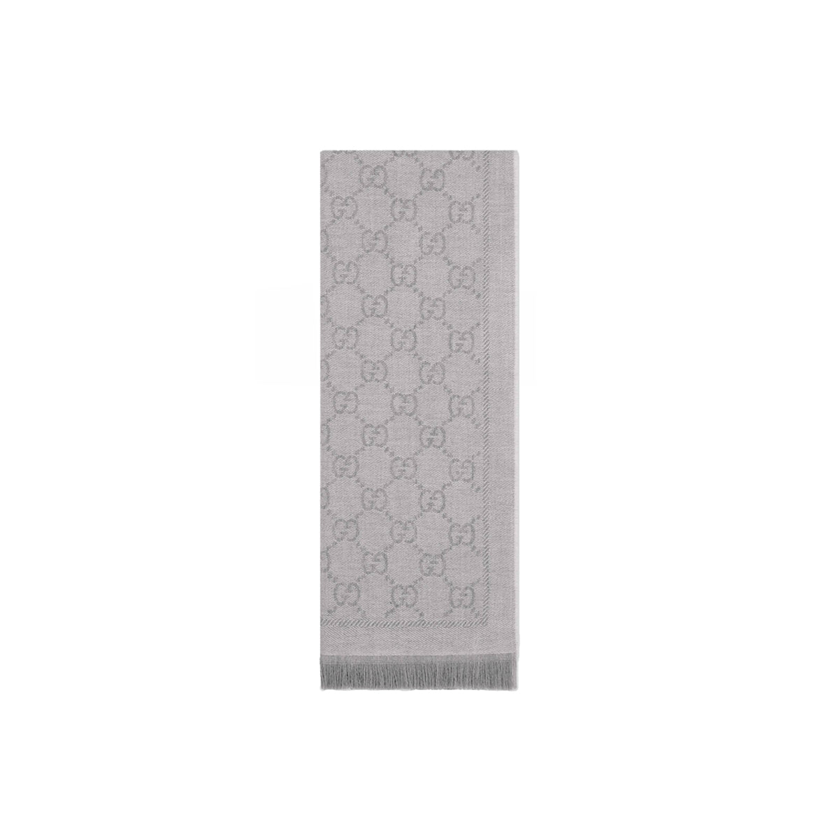 Gucci GG Jacquard Knitted Scarf