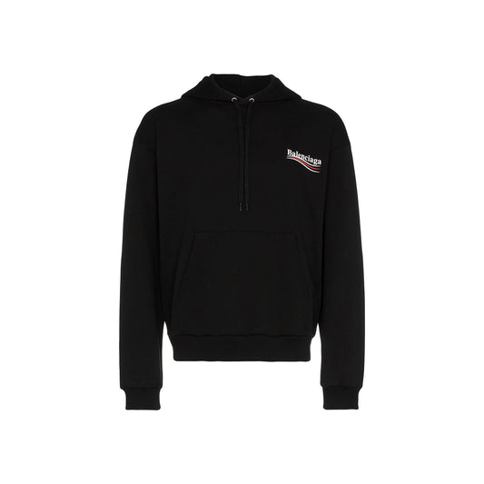 Balenciaga Political Campaign Hoodie Black