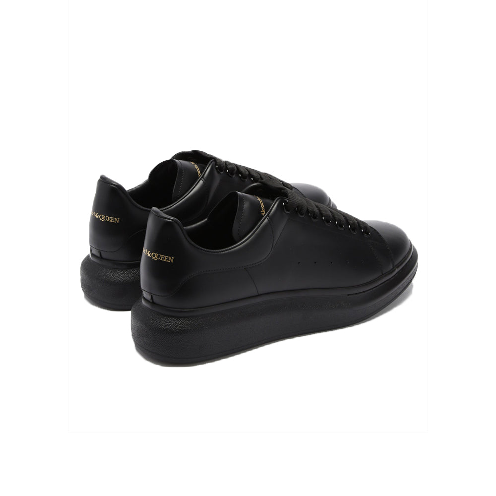 Alexander McQueen Leather Sneaker Triple Black