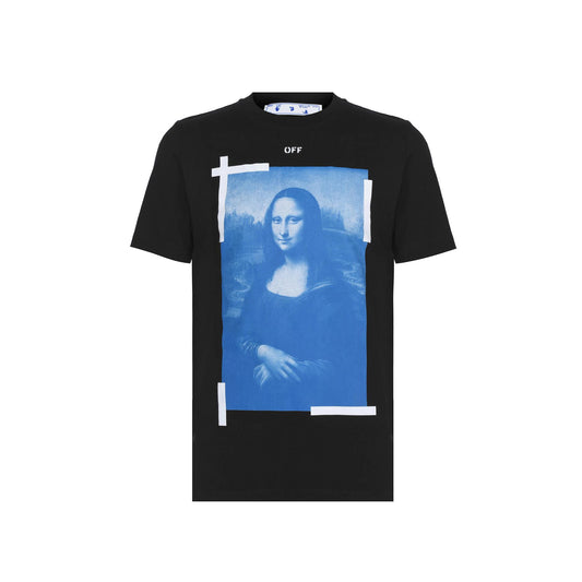 Off-White Mona Lisa Print Black T-Shirt