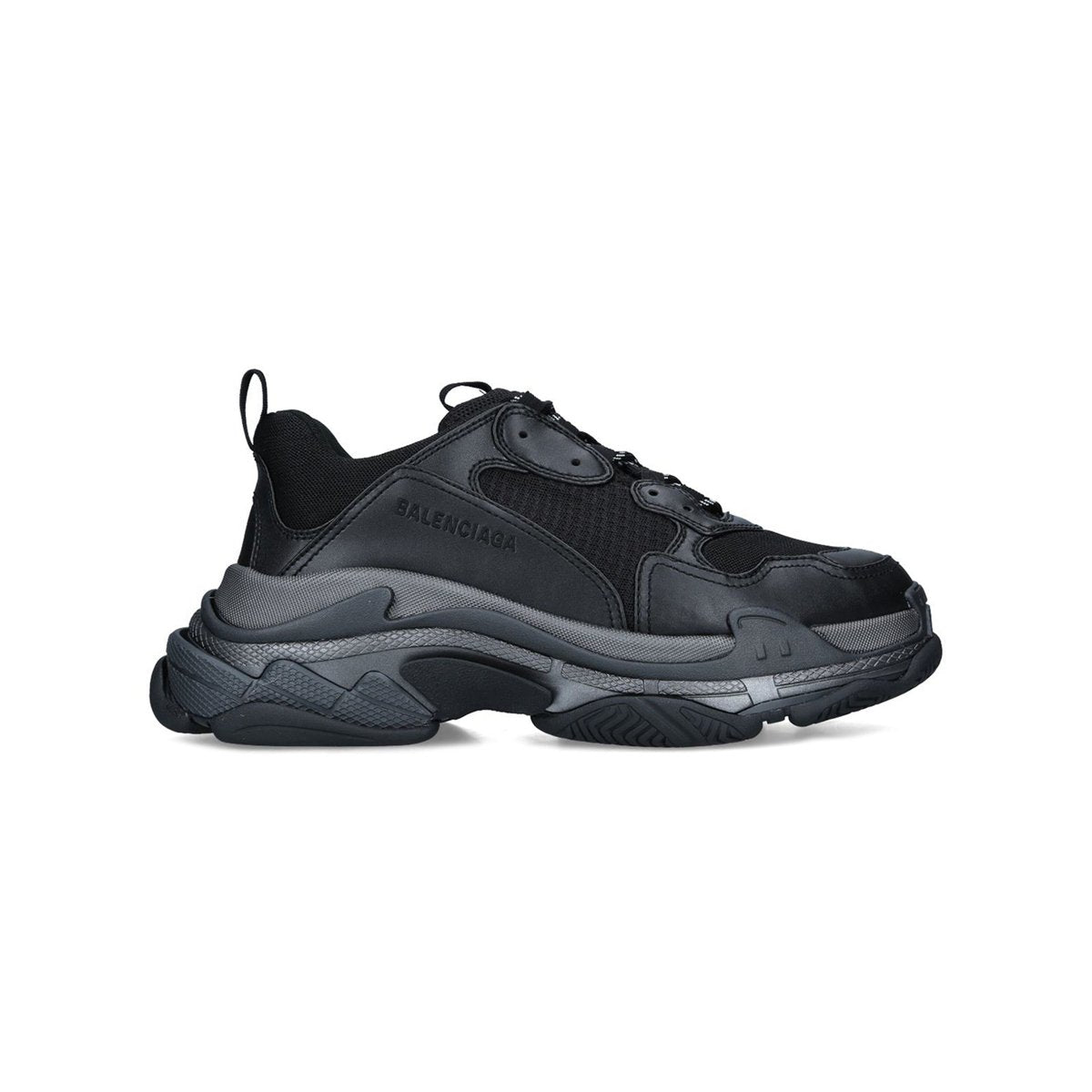 Balenciaga Triple S Sneaker Triple Black Leather