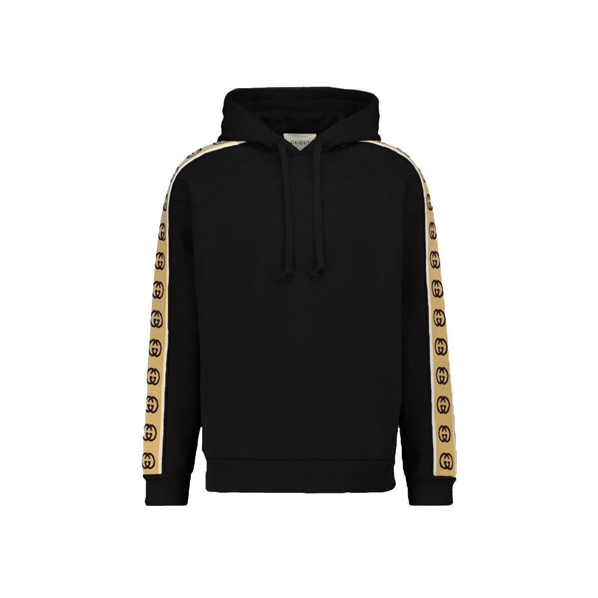 Gucci GG Reflective Trimmed Hoodie Black
