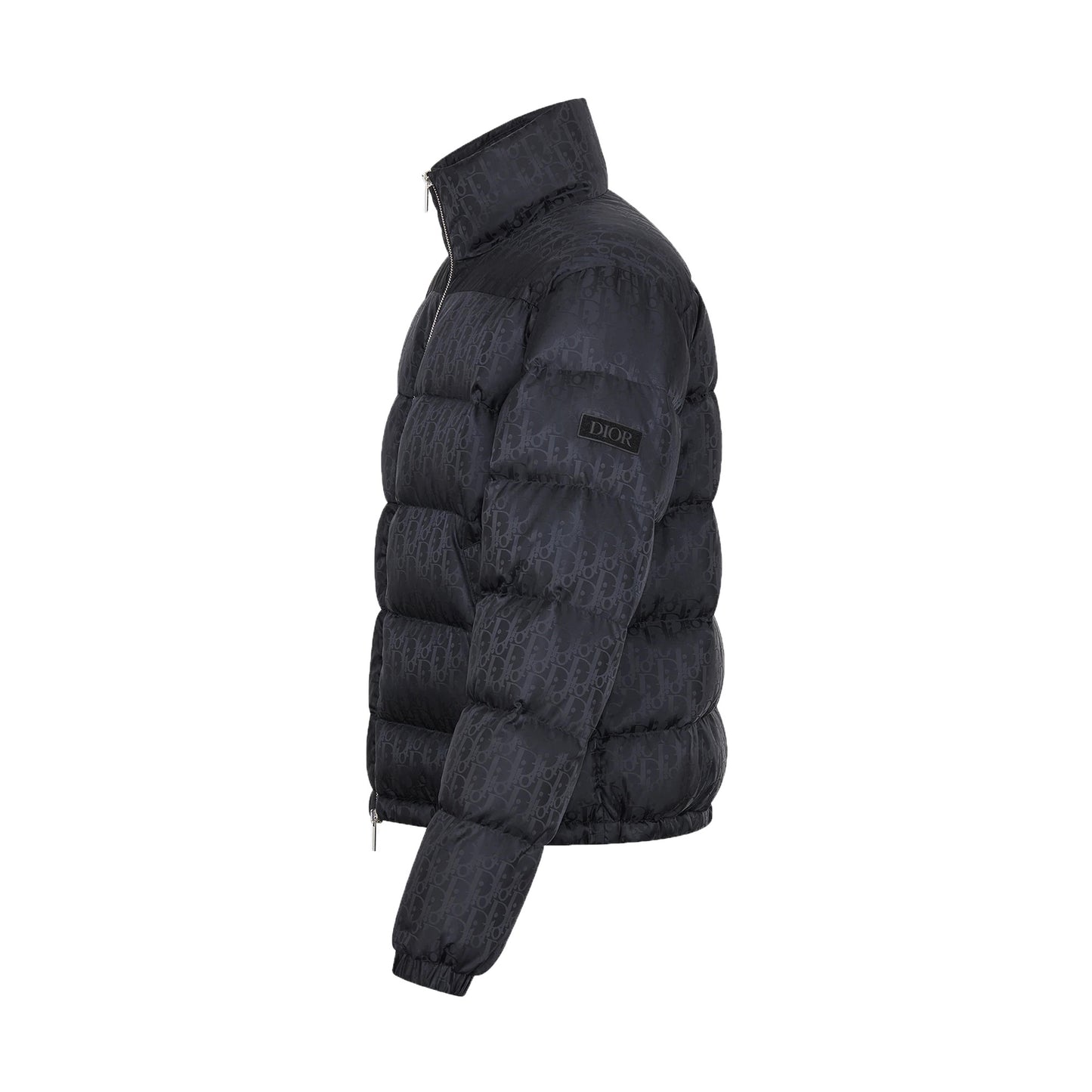 Dior Oblique Down Jacket Black Technical Jacquard