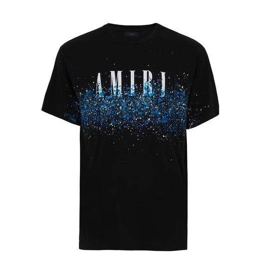Amiri Crystal Core Logo Black T-Shirt