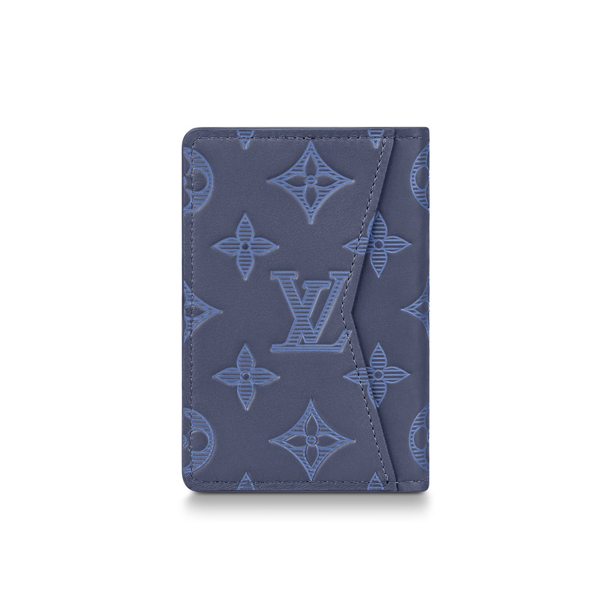 Louis Vuitton Pocket Organiser Navy Shadow Monogram