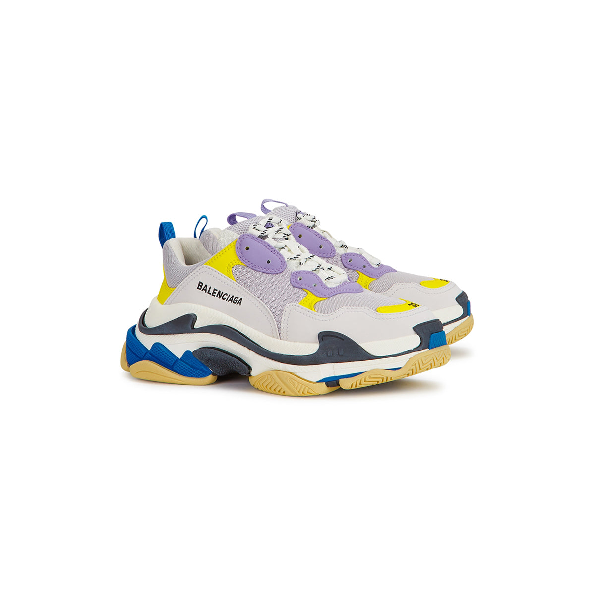 Balenciaga Triple S Sneaker Off-White Mesh