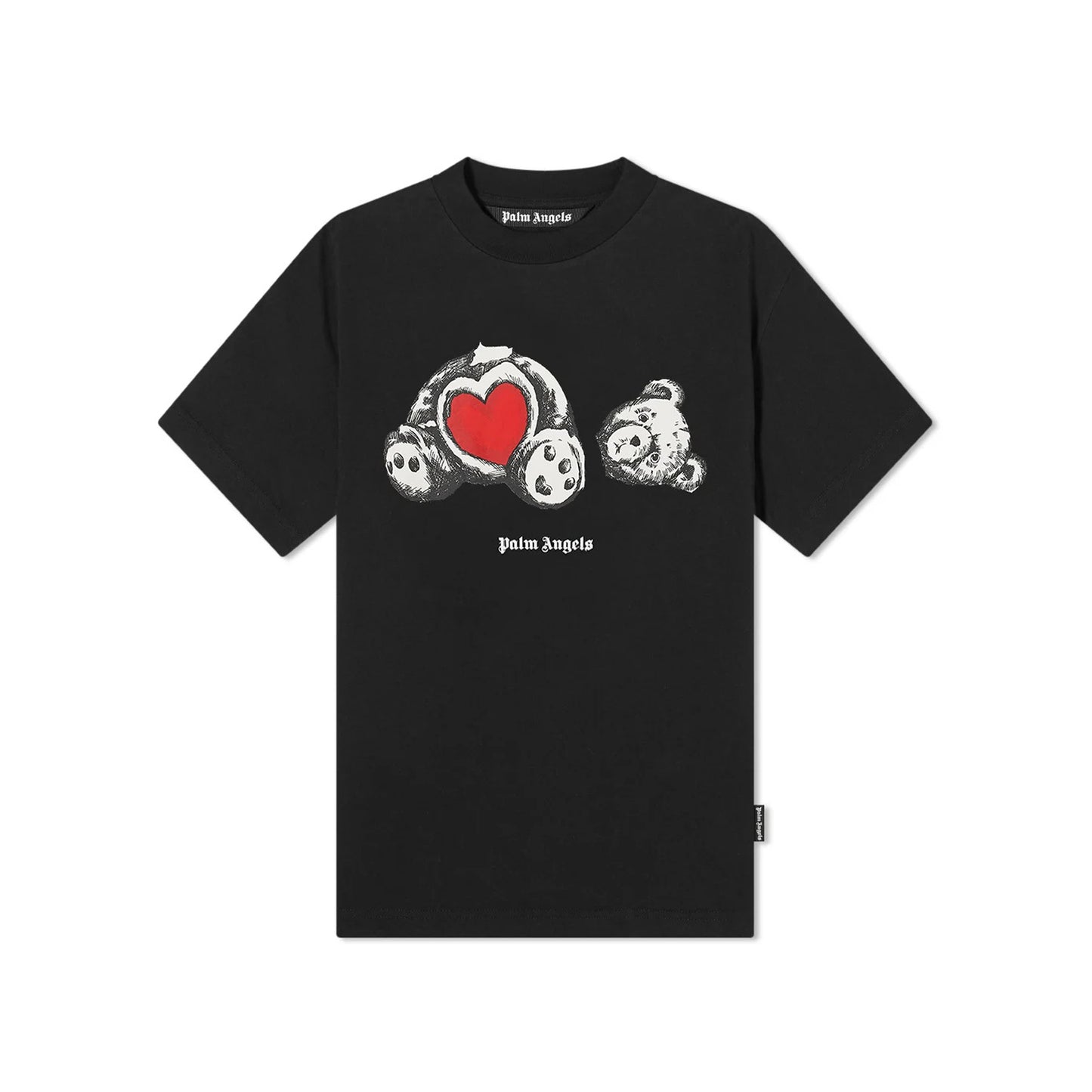 Palm Angels Bear in Love Black T-Shirt