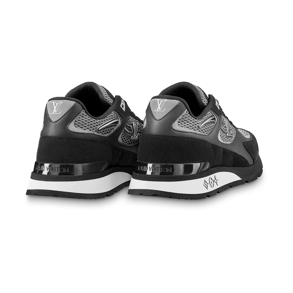 Louis Vuitton Run Away Trainers Black