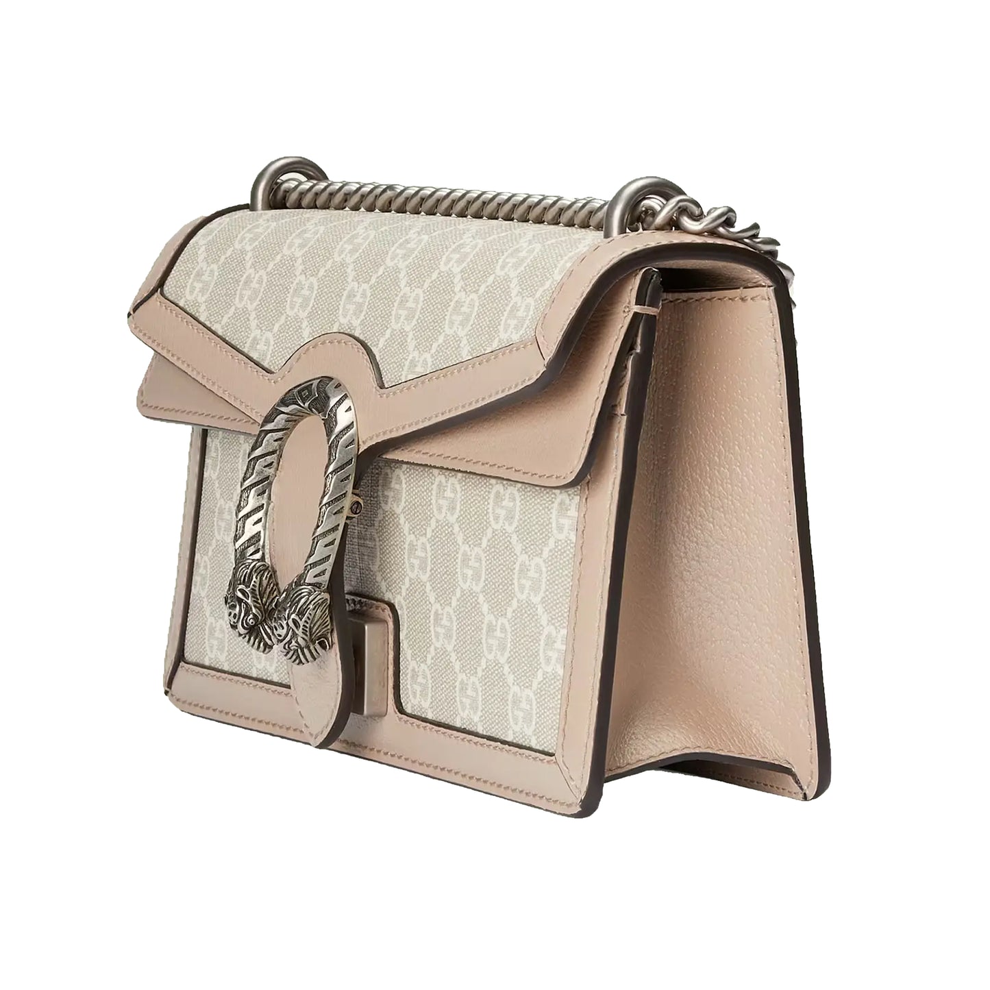 Gucci Dionysus GG Small Shoulder Bag Beige/White