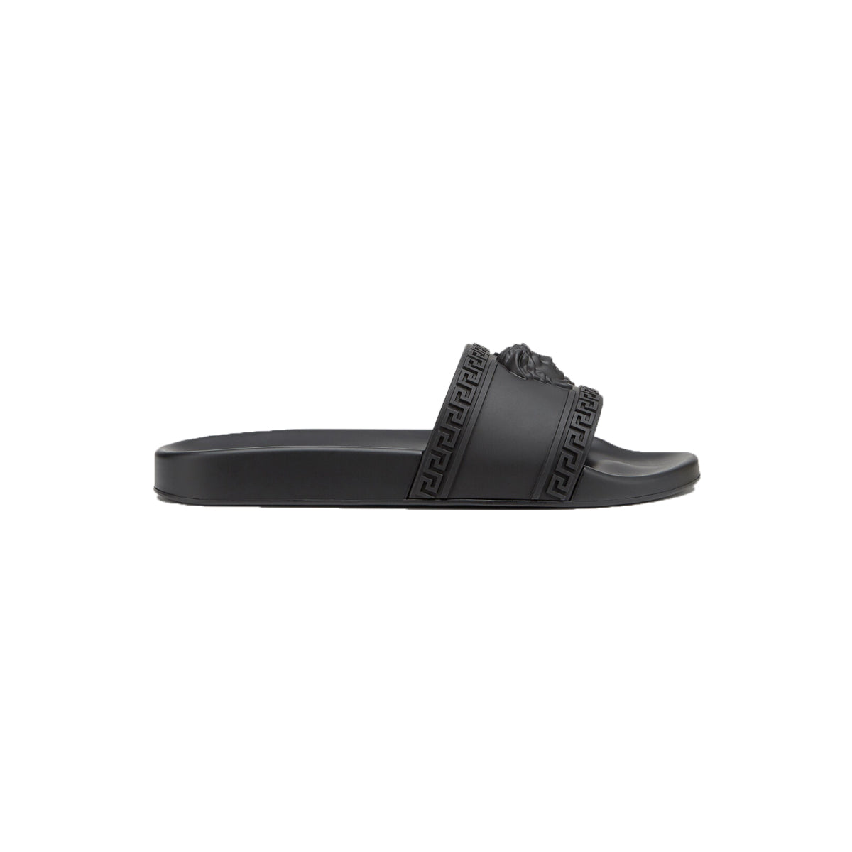Versace Medusa Head Black Slides