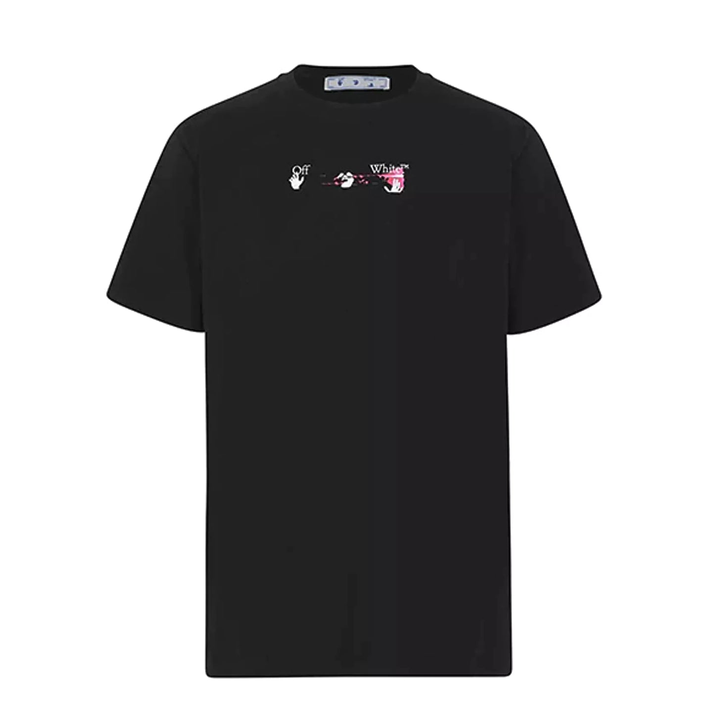 Off White Acrylic Arrow Marker Black T-Shirt