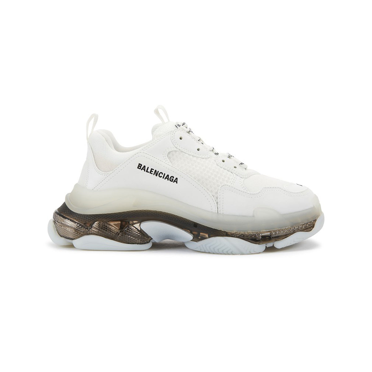 Balenciaga Triple S Sneaker White Clear Sole