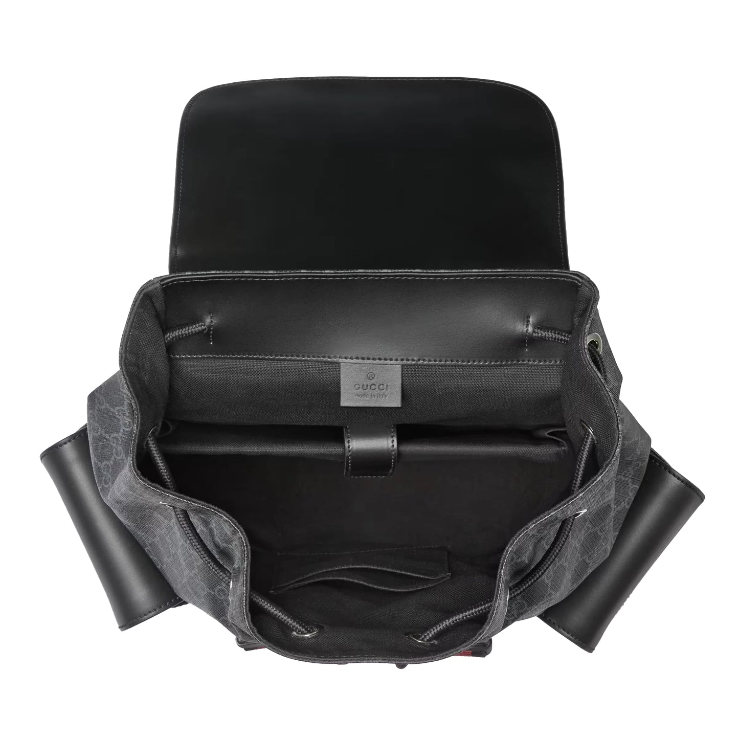 Gucci GG Supreme Black Backpack